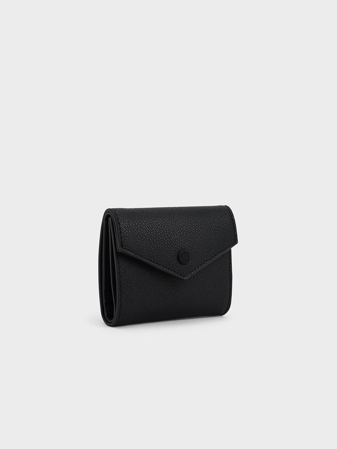 Marlowe Short Envelope Wallet - Black