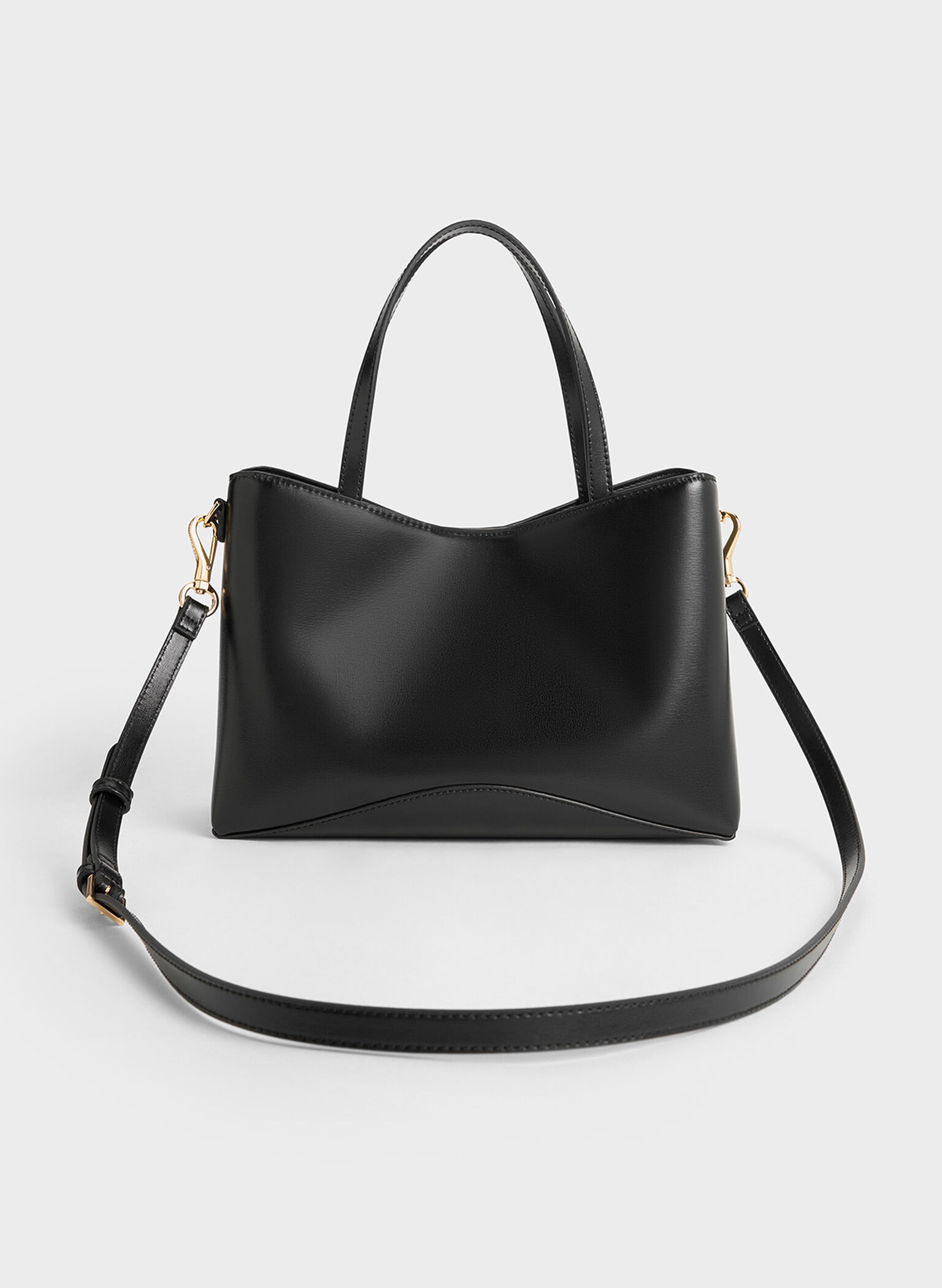 Sybill Tote Bag, Black, hi-res