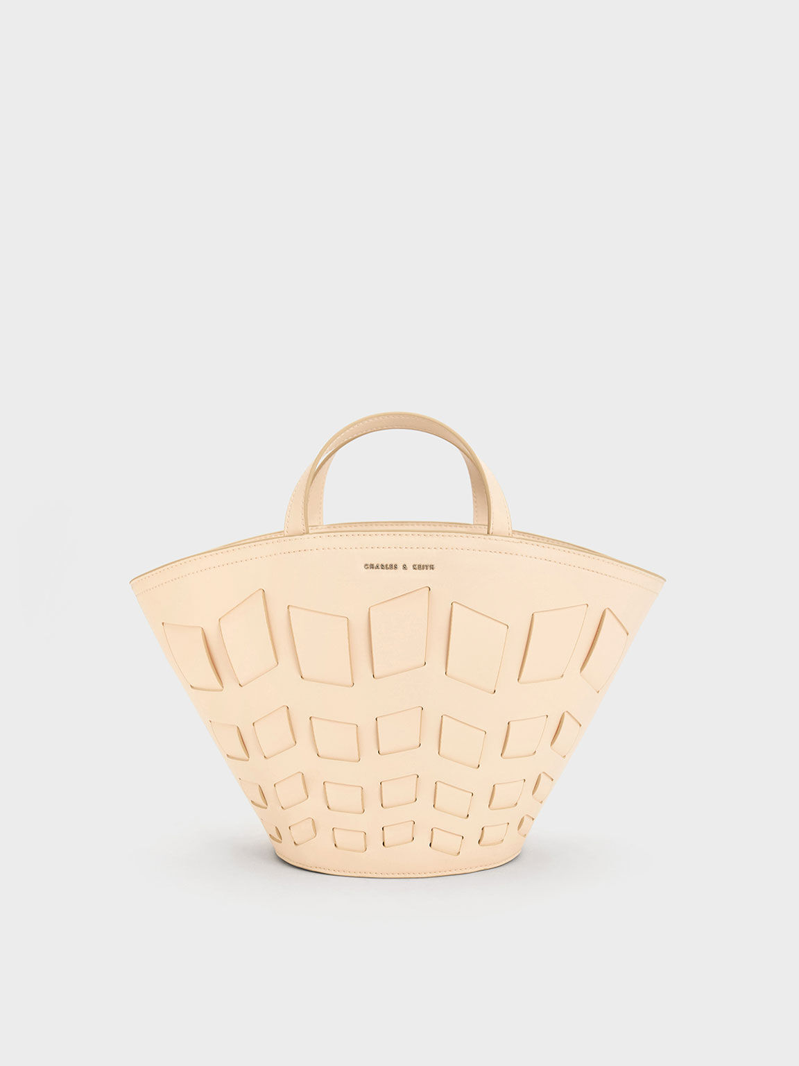 Charles & Keith Women's Panelled Tote Bag