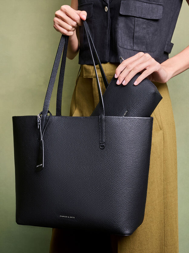 Bolso tote Beryl, Noir, hi-res