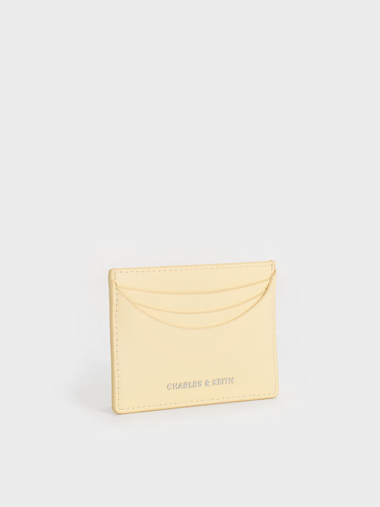 Sigrid Card Holder, Butter Yellow, hi-res