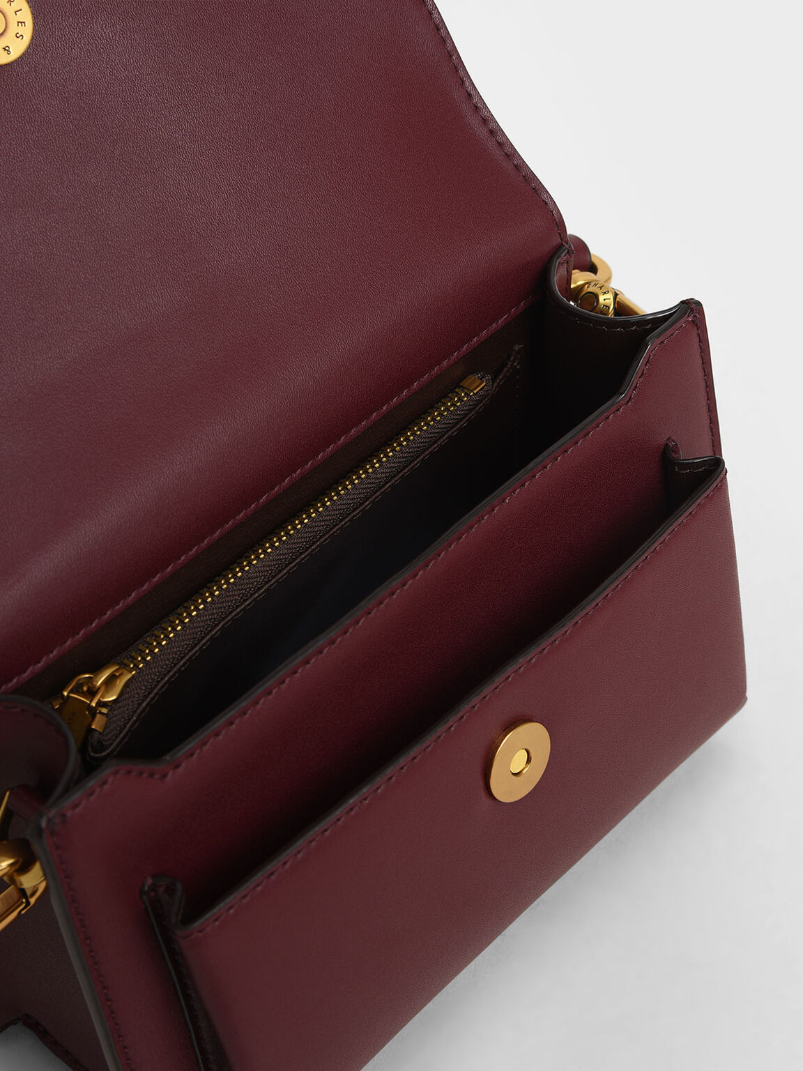 Tiaret Envelope Crossbody Bag, Burgundy, hi-res