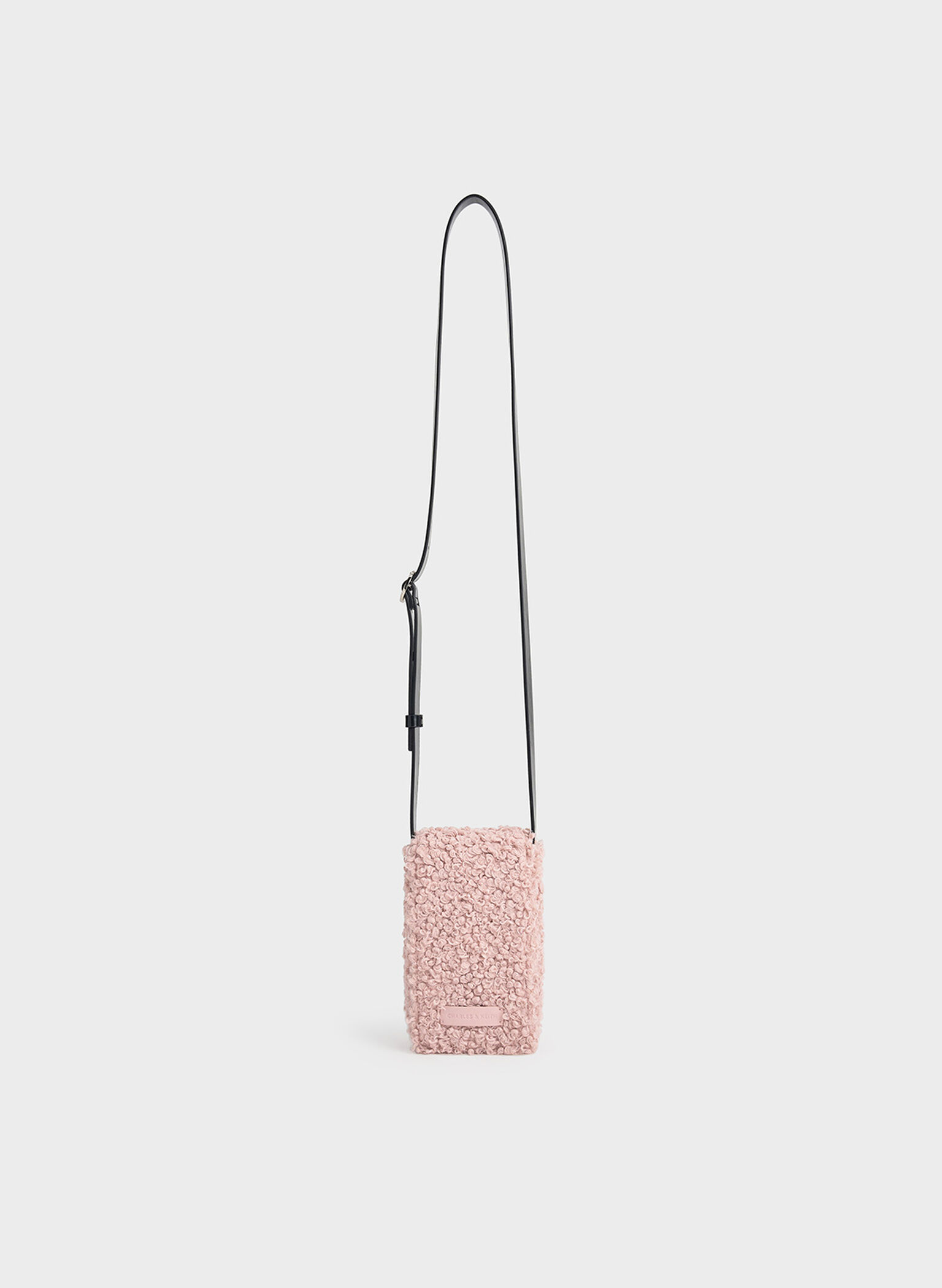 Furry Mini Bag, Pink, hi-res