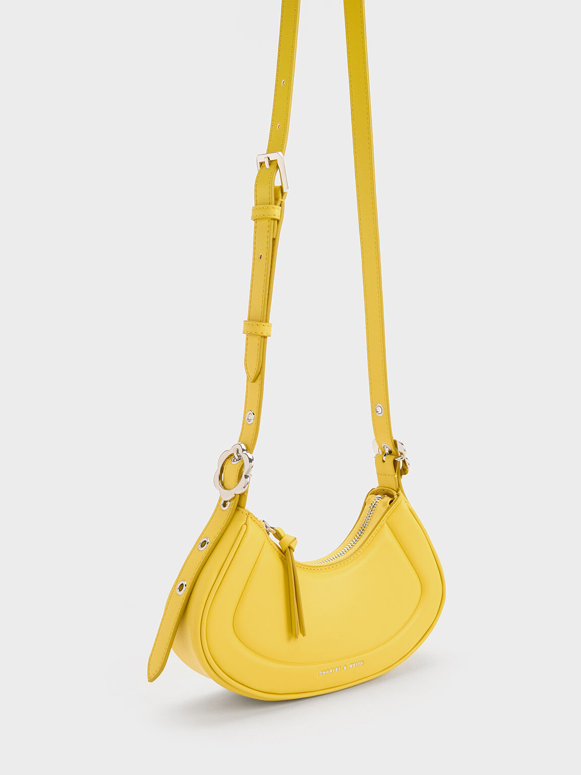 Bolso Curvo Petra, Amarillo, hi-res