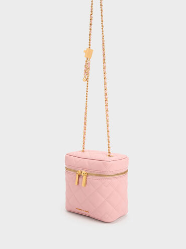 Bolso Nezu Acolchado, Rosa pálido, hi-res