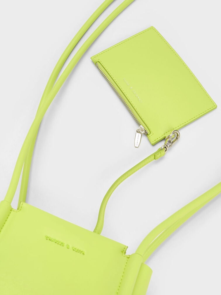 Bolso Machina rectangular, Amarillo, hi-res