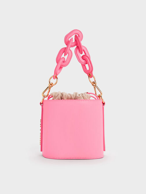 Catena Bucket Bag, Pink, hi-res