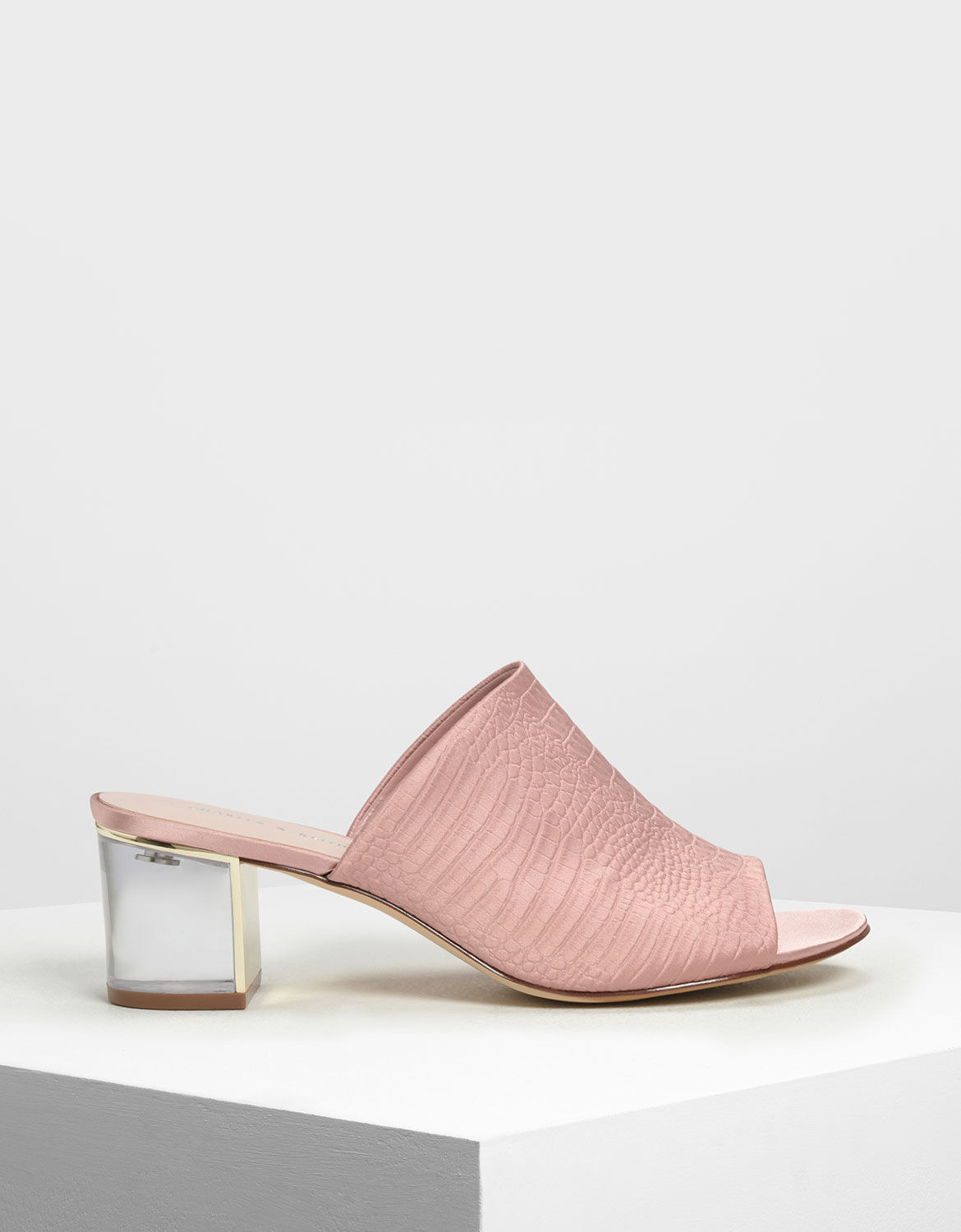 nude slide sandals