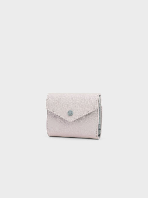 Marlowe Short Envelope Wallet, Pearl, hi-res