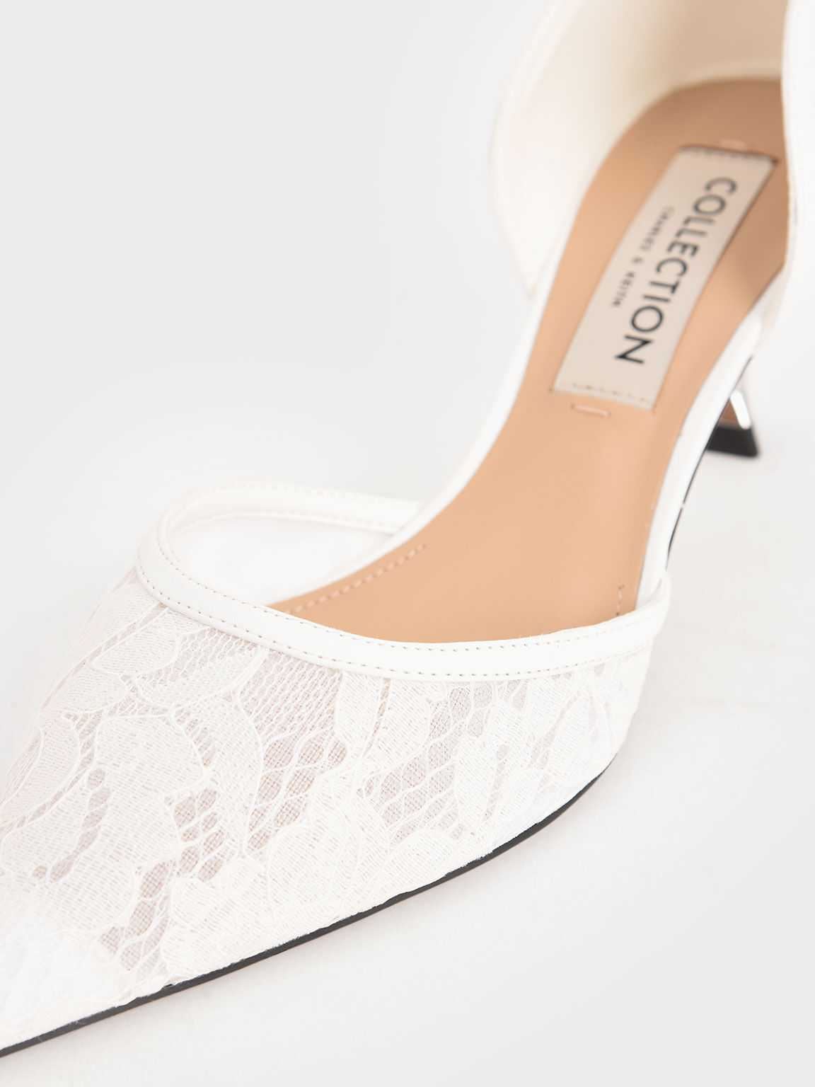 White lace pumps wedding cheap