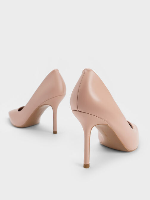 Emmy Stiletto Heel Pumps, Nude, hi-res