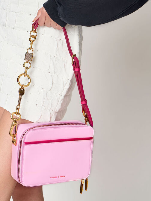 Pink Shoulder Bags for Women, Shop Online
