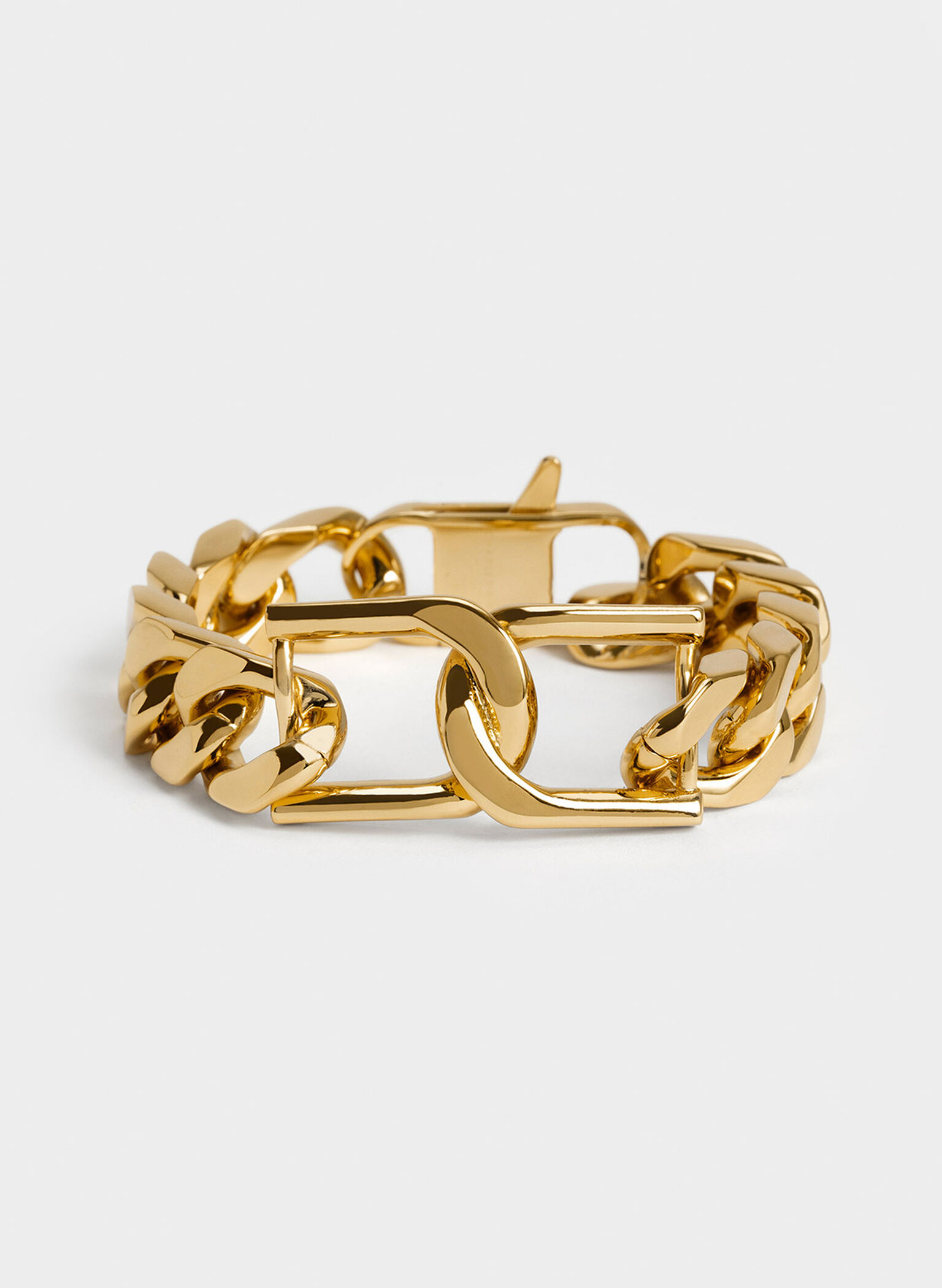 Gabine Chain-Link Bracelet, Gold, hi-res