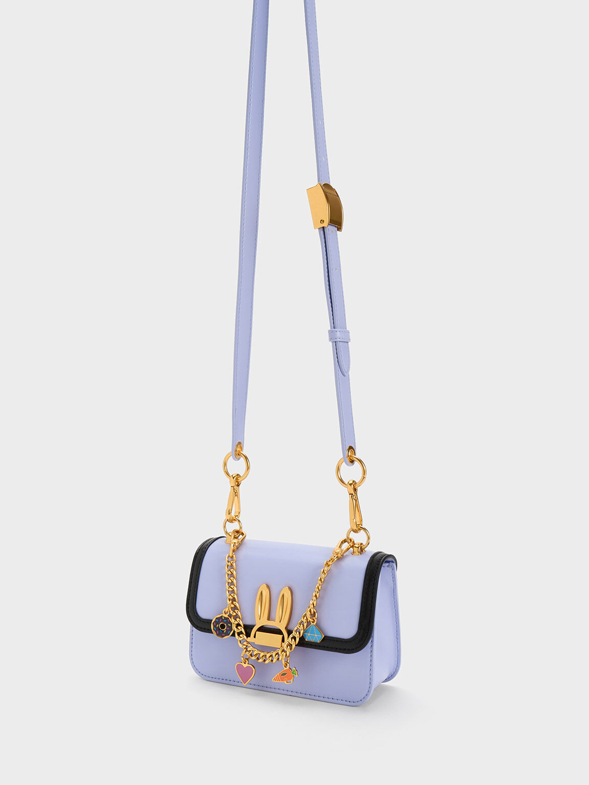 Judy Hopps Metallic Accent Bag, Lilac, hi-res