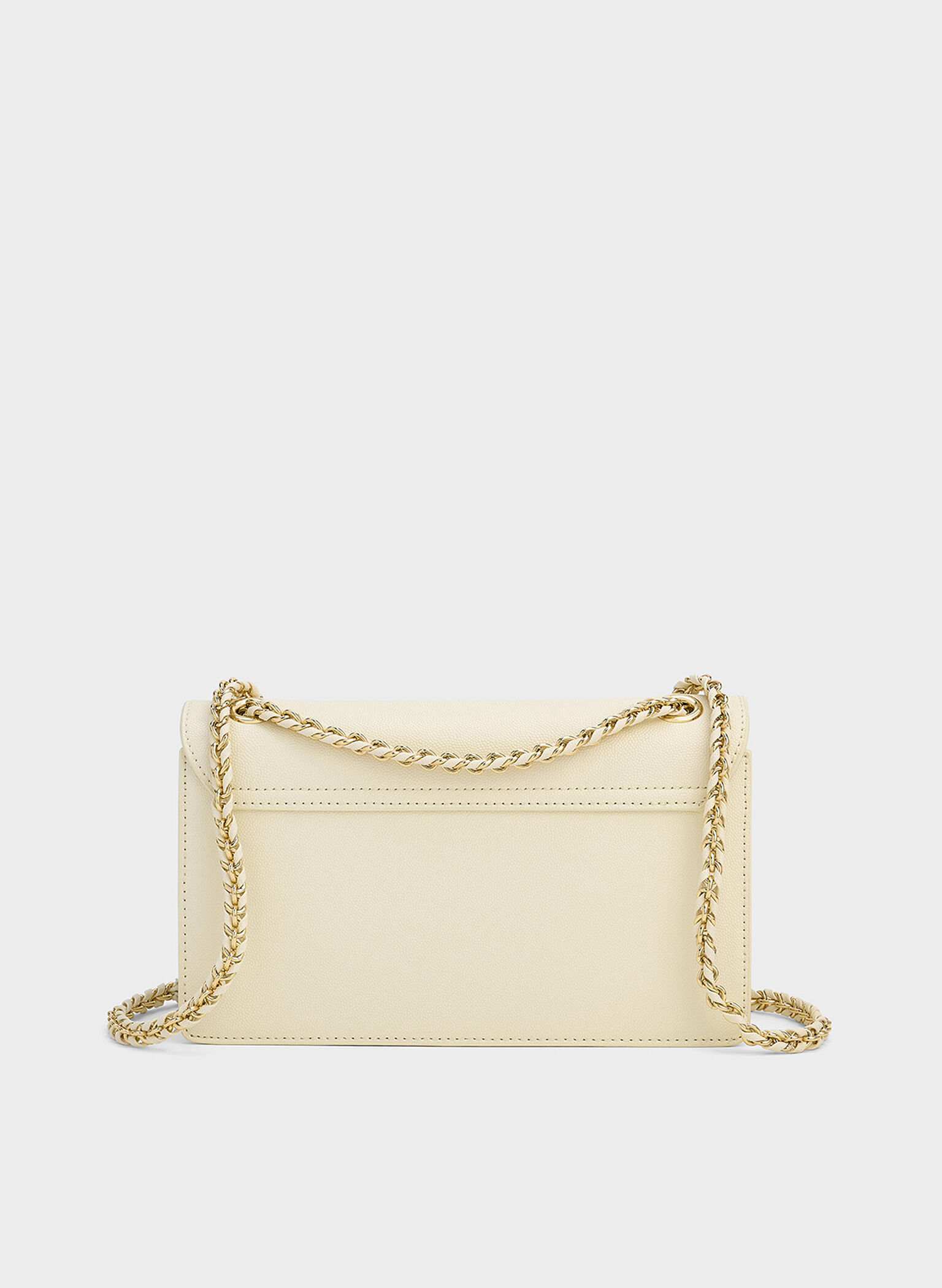 Everline Braided-Strap Shoulder Bag, Cream, hi-res