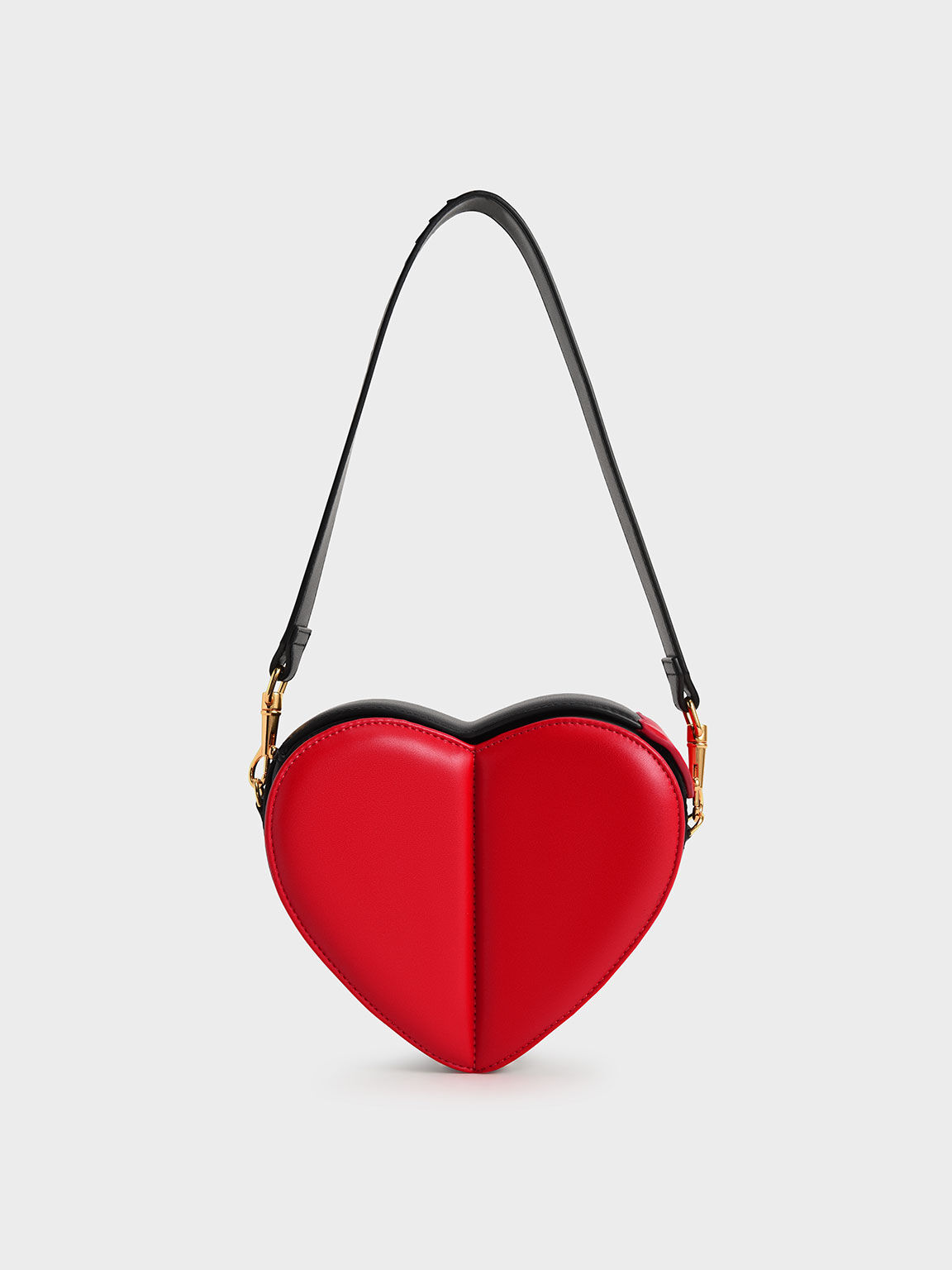 Black Heart Sling Bag - CHARLES \u0026 KEITH US