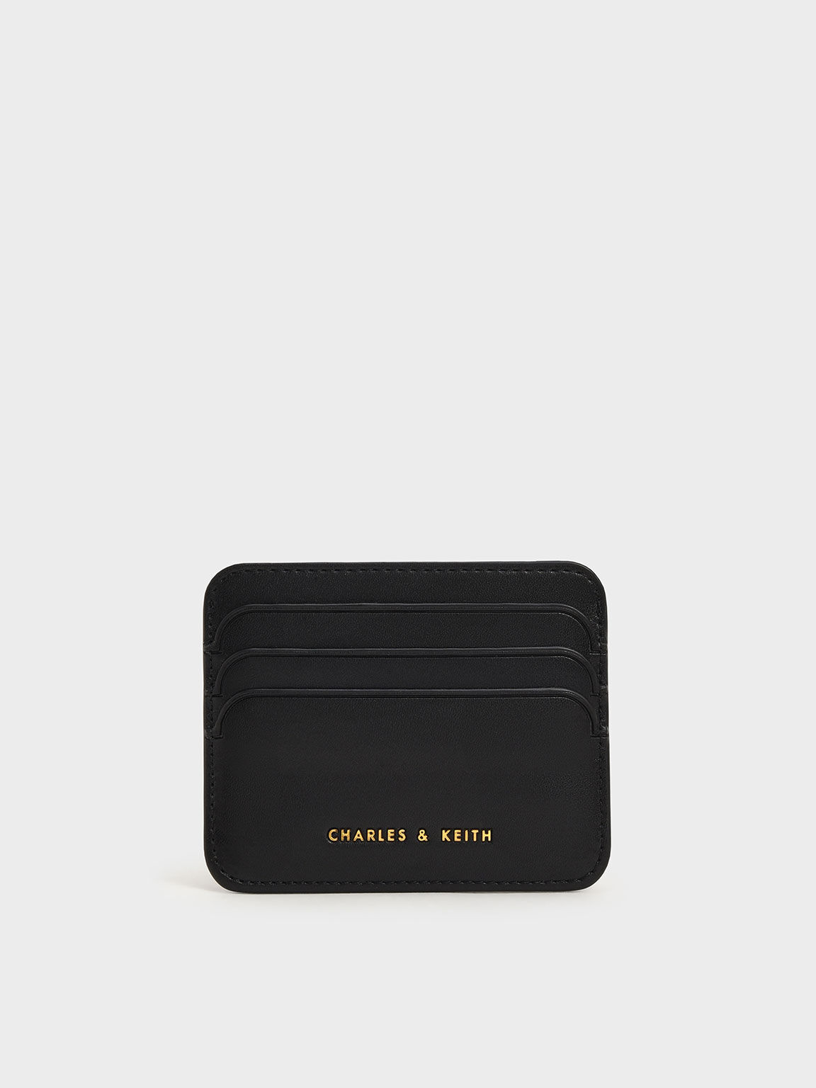 Multi-Slot Card Holder, Black, hi-res
