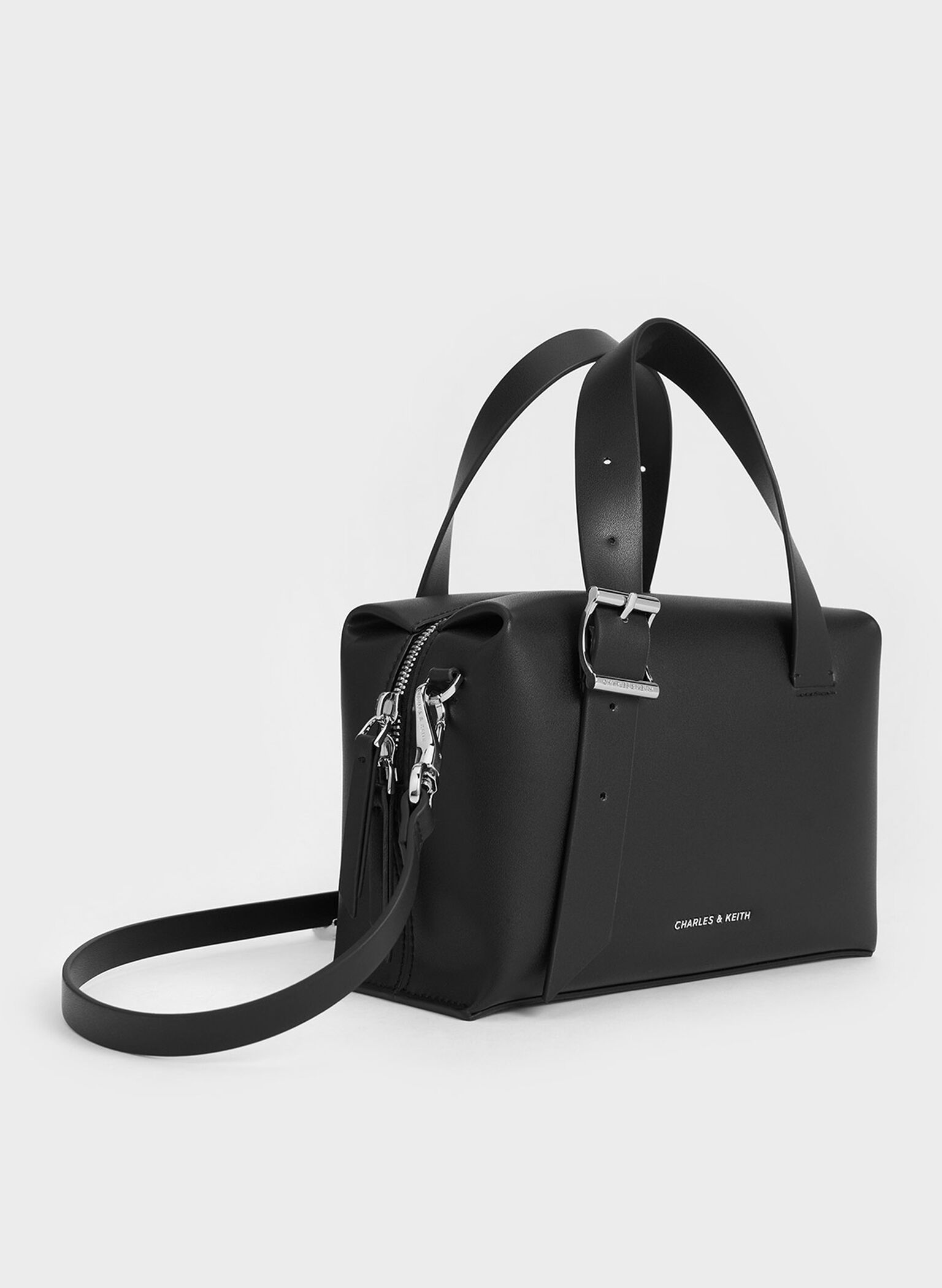 Marceline Bowling Bag, Noir, hi-res