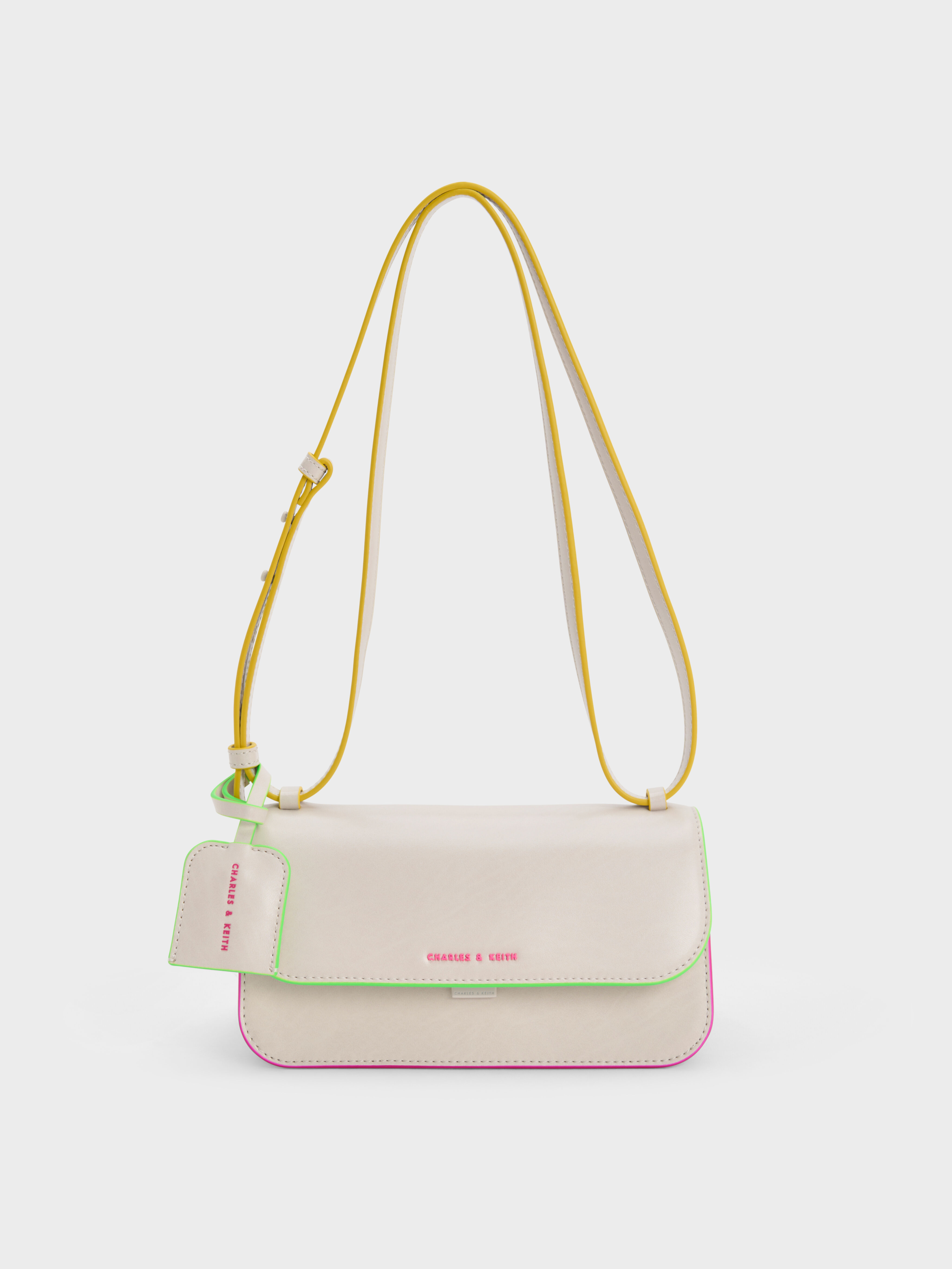 Charles & keith structured crossbody bag outlet