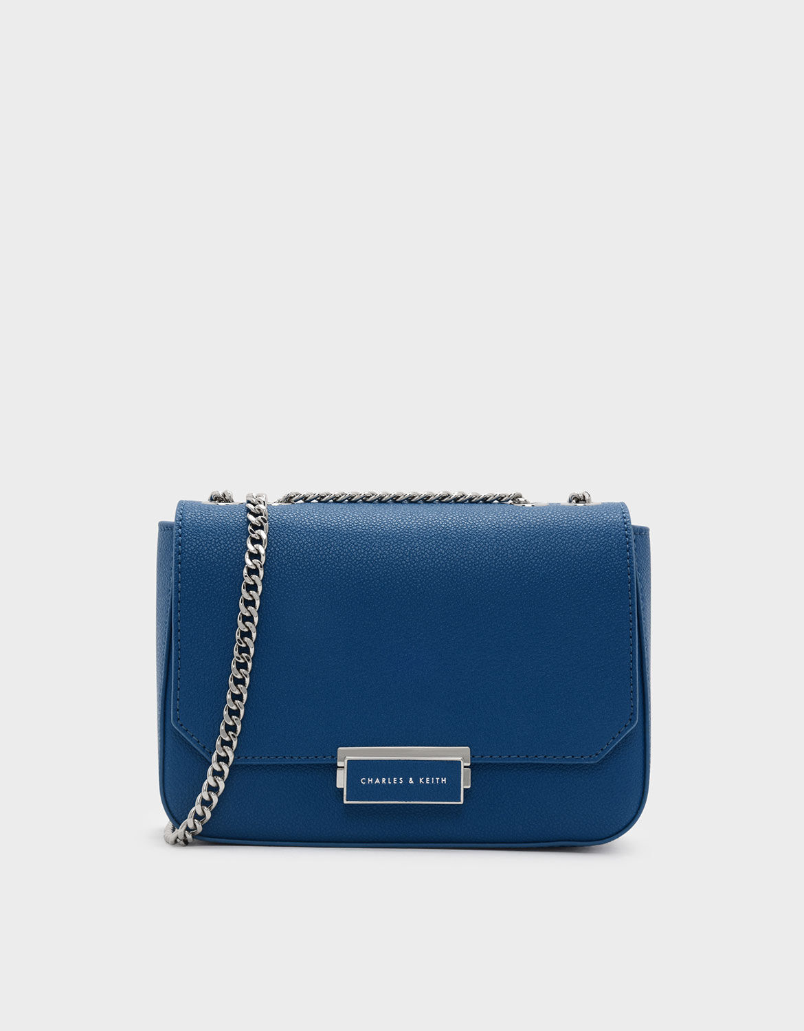 blue crossbody bag