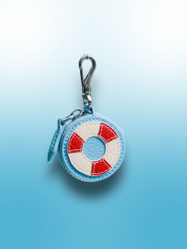 Swim Ring Charm, Light Blue, hi-res