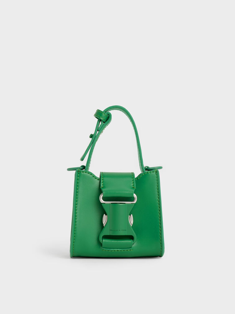 Green Leather Bag — Charlies Goods