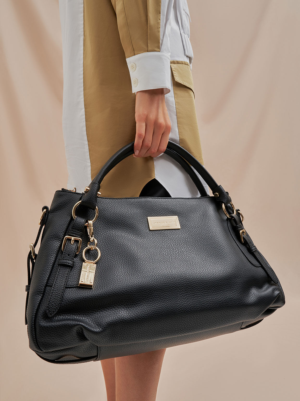 charles and keith slouchy bag