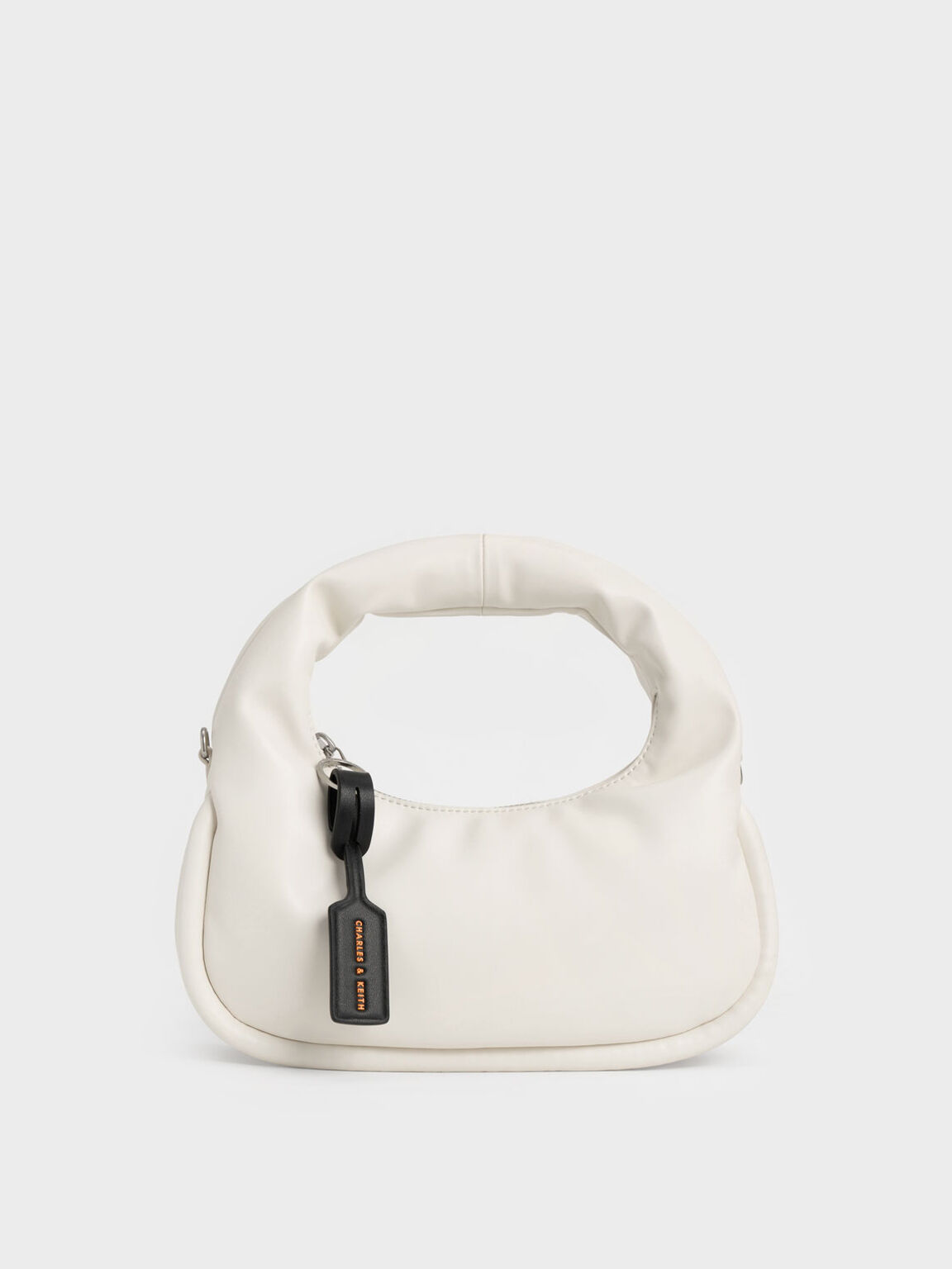 Yama Crescent Hobo Bag, Cream, hi-res