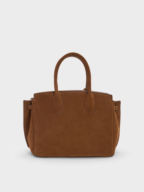 Ginevra Tote Bag, Pecan Brown, hi-res