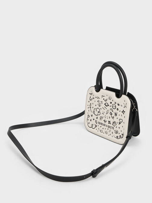Perline Sculptural Tote Bag, Multi, hi-res