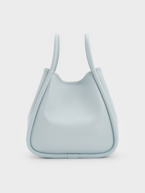 Mini Lyla Tubular Tote Bag, Sea Salt Blue, hi-res