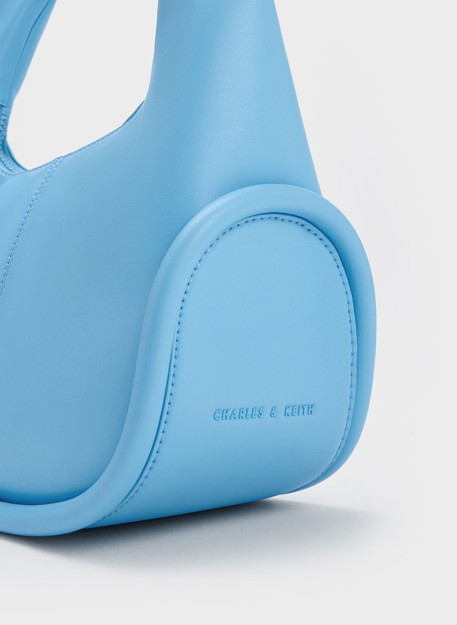 Tubular Slouchy Hobo Bag, Blue, hi-res
