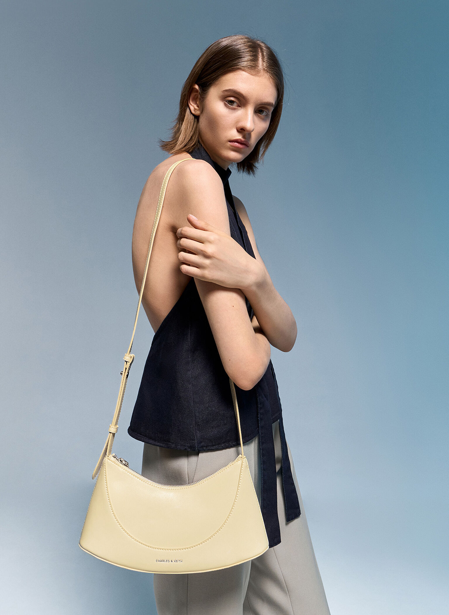 Sigrid Shoulder Bag, Butter Yellow, hi-res