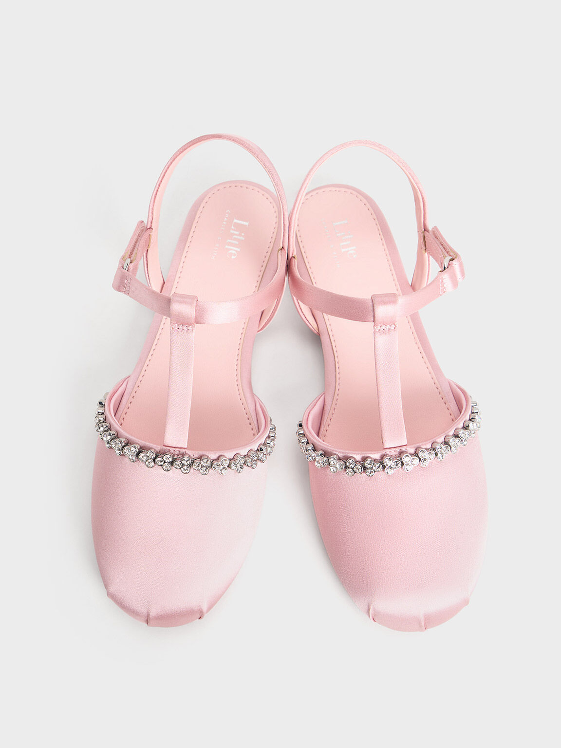 Pink embellished clearance shoes