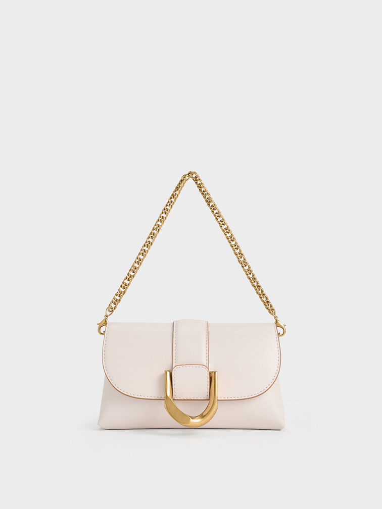 Pink Color Italian Leather Bags, Crossbody Mini Bag | Mayko Bags Pink / Not for Me