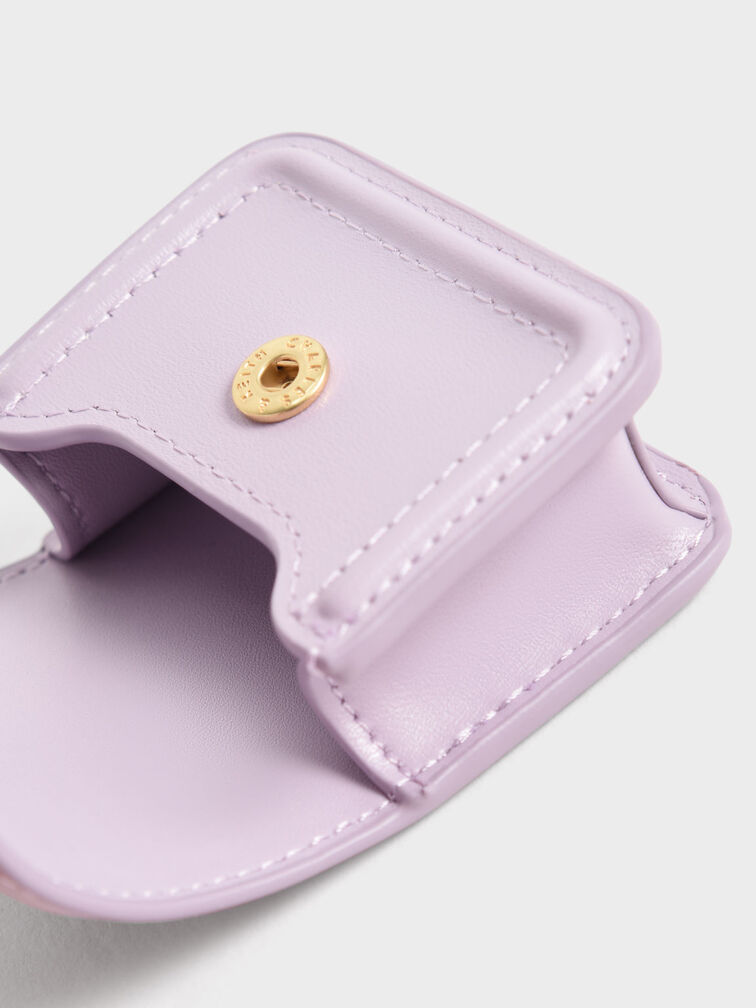 Estuche para AirPods con costuras, Lila, hi-res