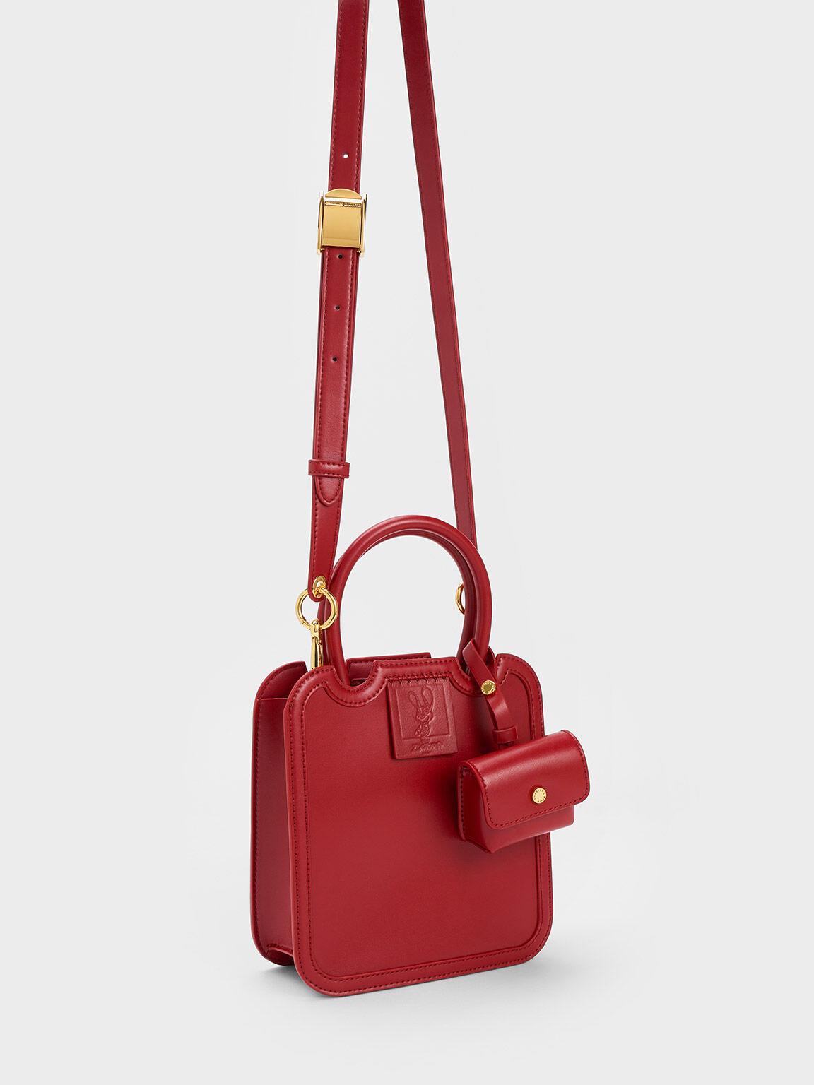 Judy Hopps Structured Tote Bag, Red, hi-res