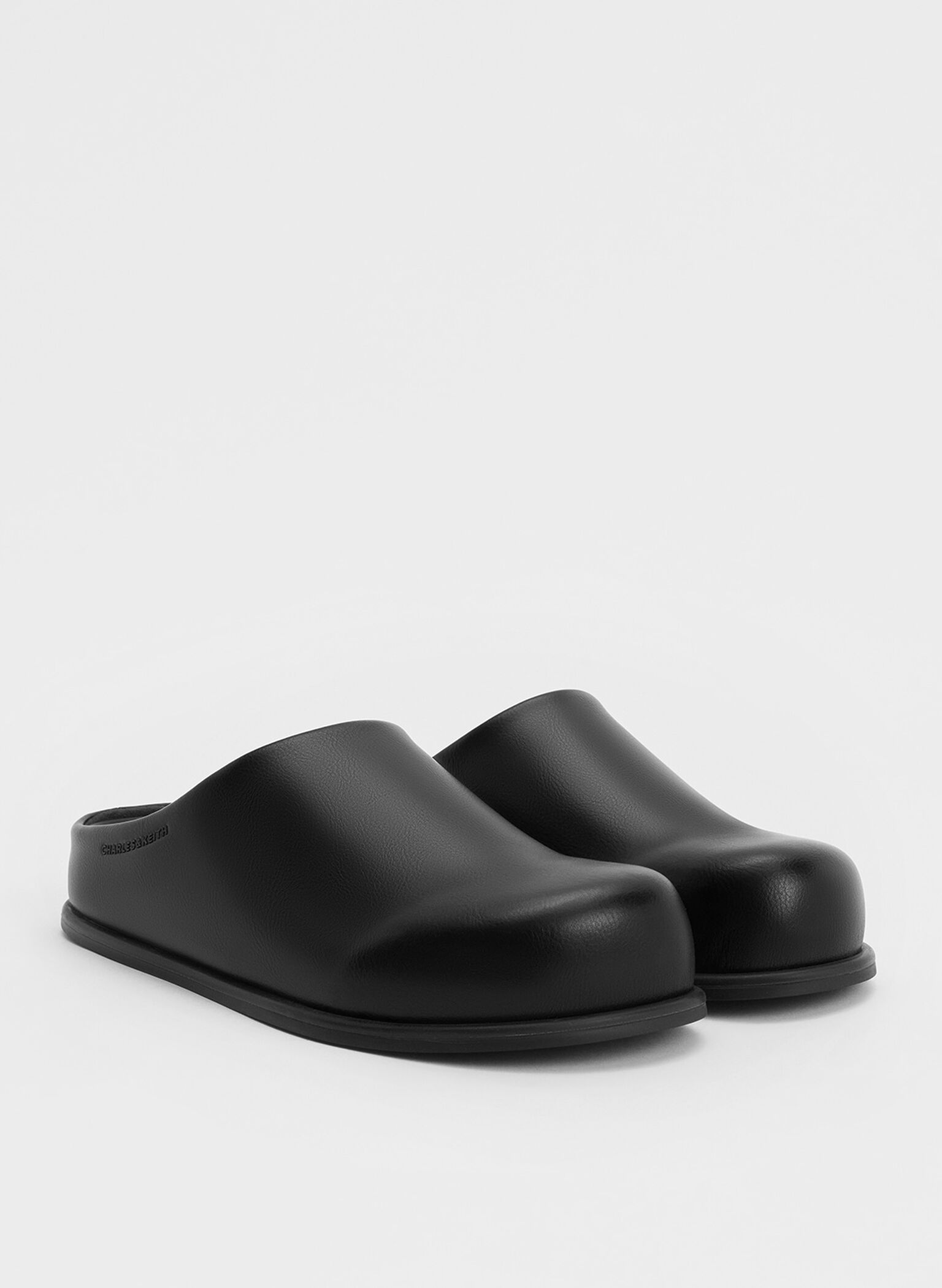 Mules de plataforma baja, Negro, hi-res
