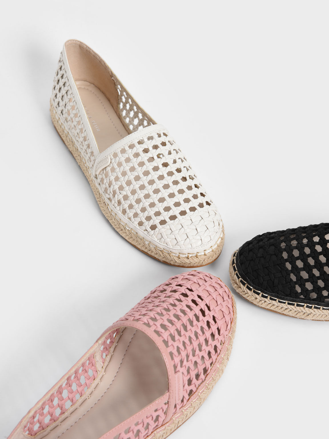 Woven espadrilles discount