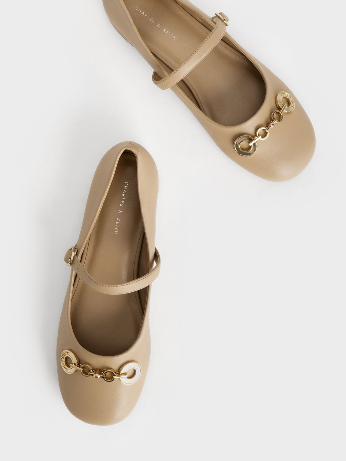 Flat shoes charles and keith on sale