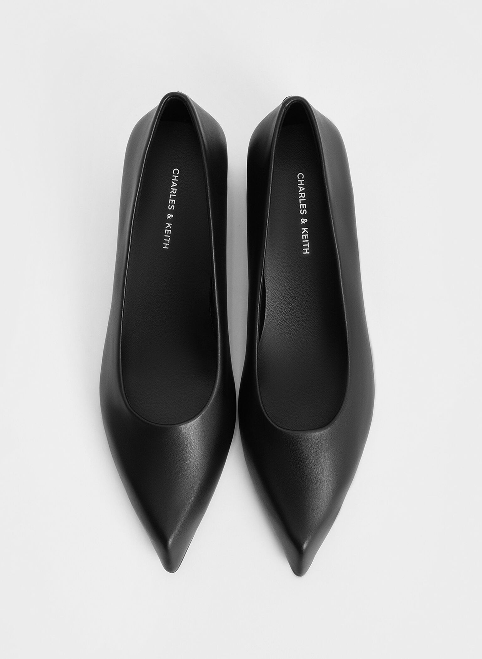 Tacones de punta Lorde con tac�n fino, Negro, hi-res