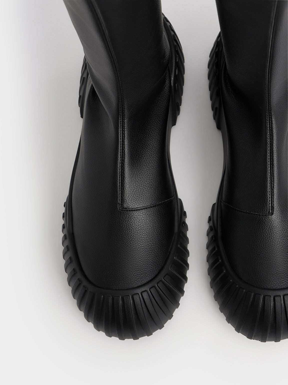 Chunky calf boots online