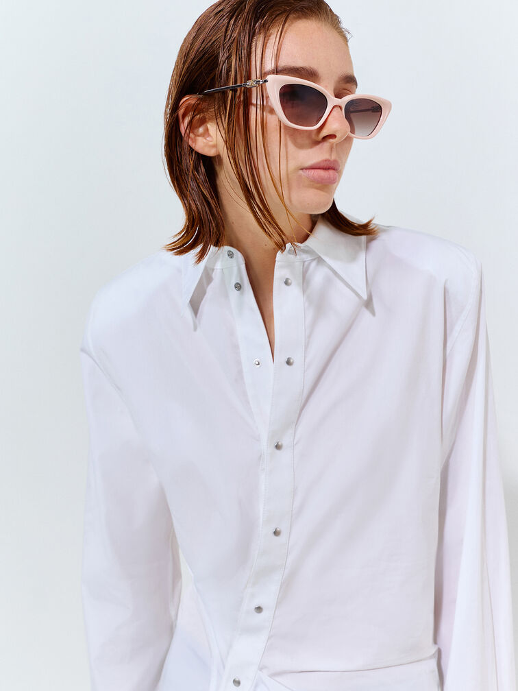 &Oacute;culos de Sol Gatinho Adalyn, Rosa Suave, hi-res