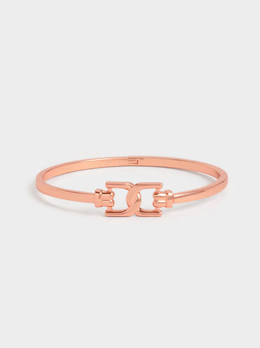 Gabine Cuff Bangle, Rose Gold, hi-res