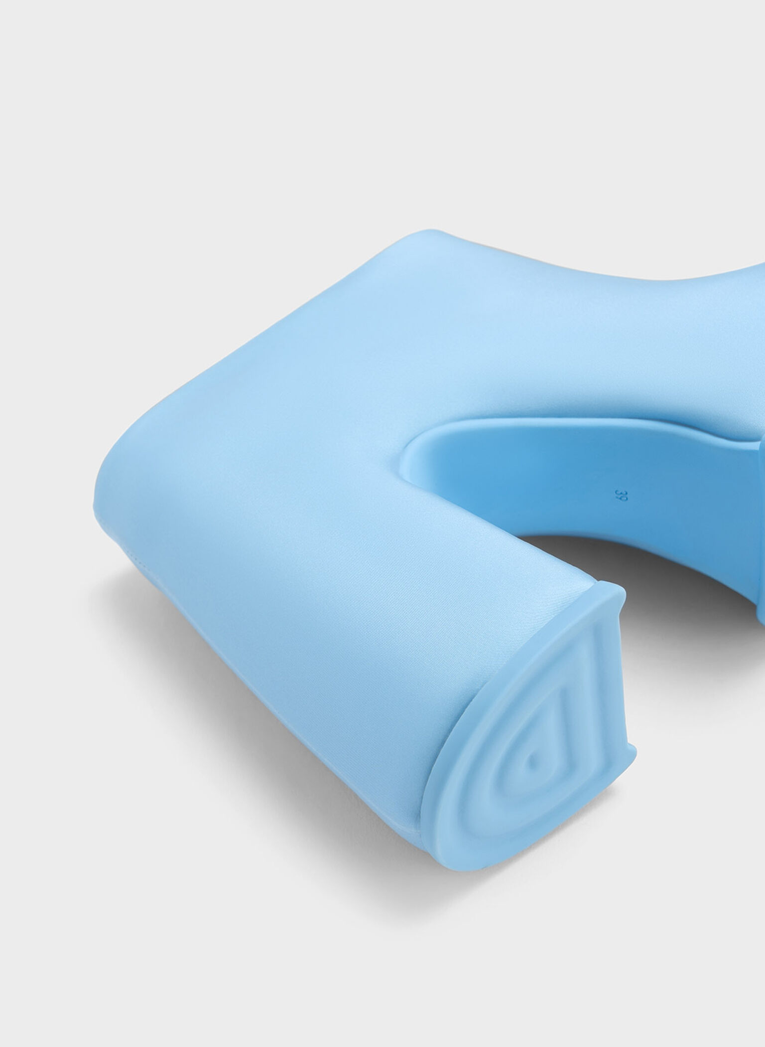 Pixie Platform Mules, Blue, hi-res