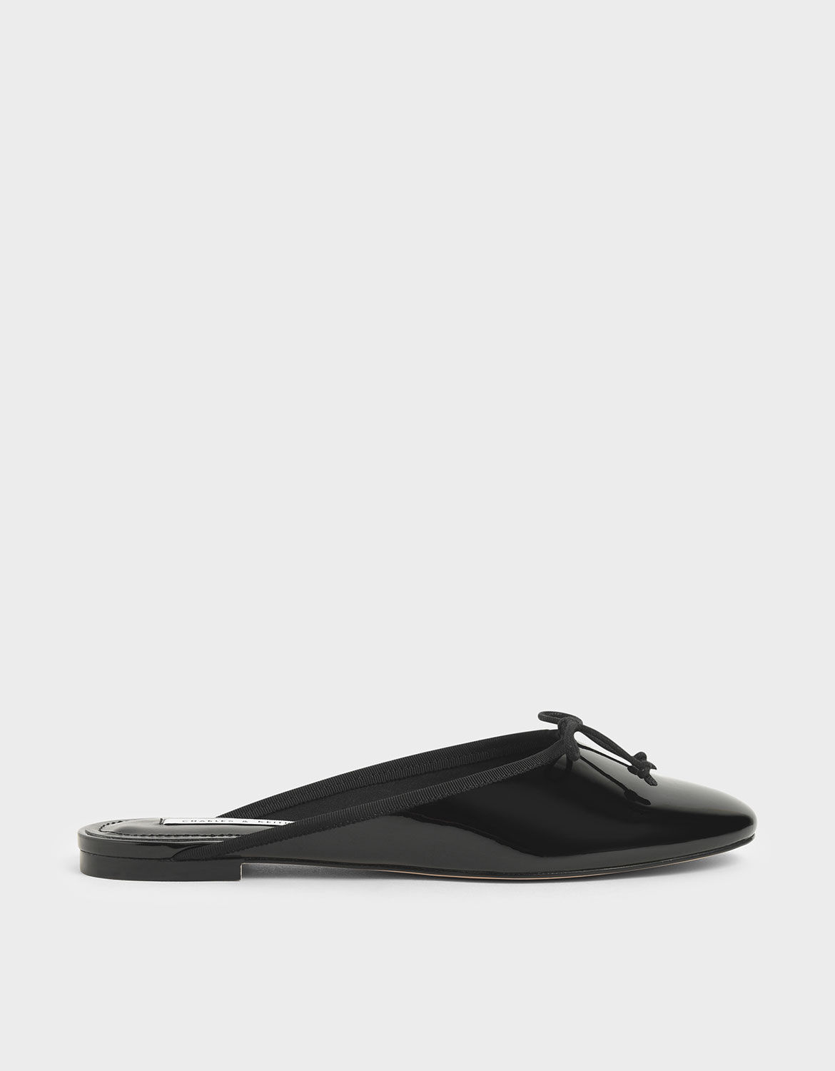 cream mules flat