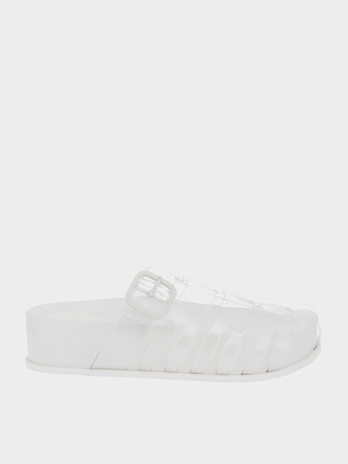 Clear calvin sales klein slides