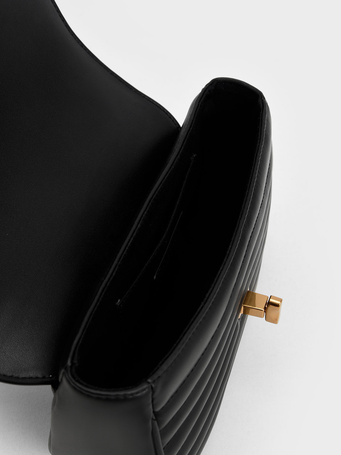 Aubrielle Chain-Handle Panelled Crossbody Bag, Black, hi-res