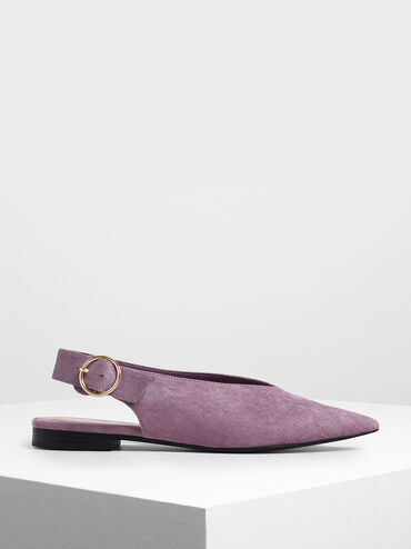 尖頭平底鞋, 紫丁香色, hi-res