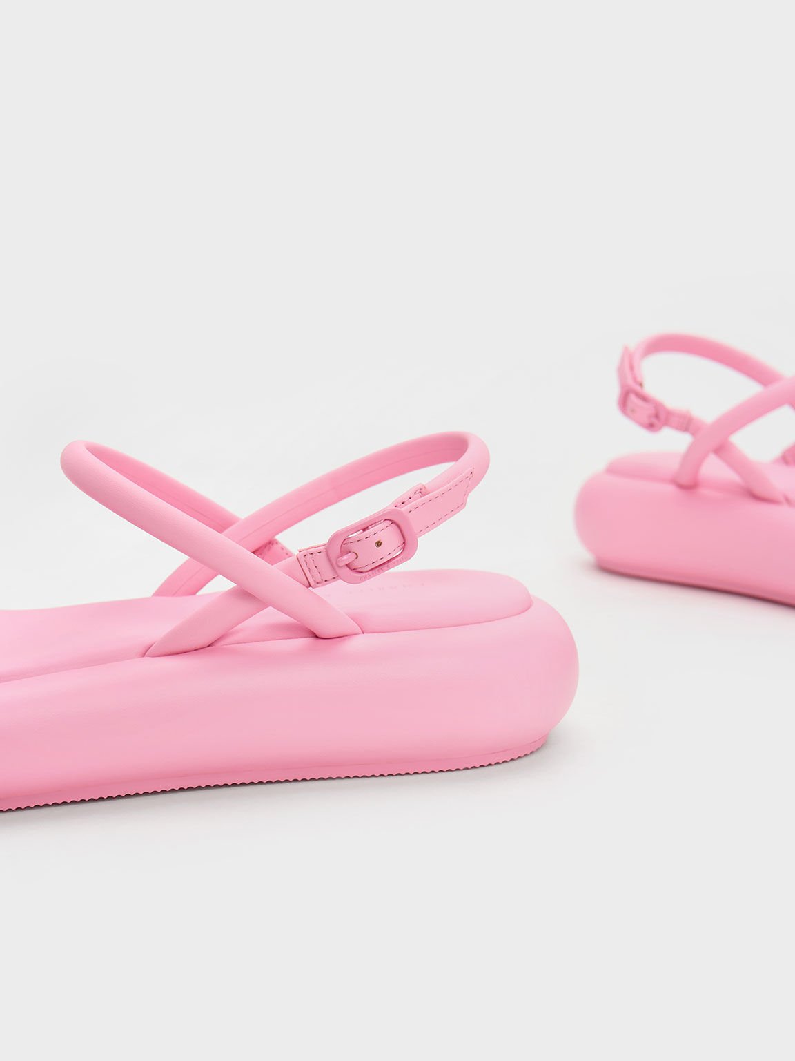 Keiko 細帶厚底涼鞋, 粉紅色, hi-res